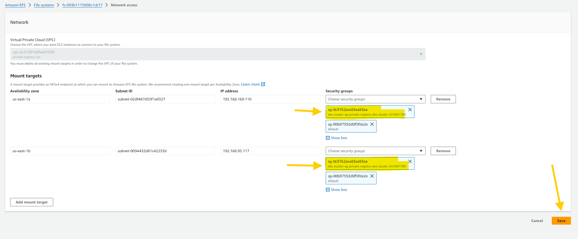 Deploy a Private Docker Container Registry on Kubernetes (EKS)