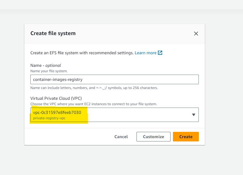 Deploy a Private Docker Container Registry on Kubernetes (EKS)